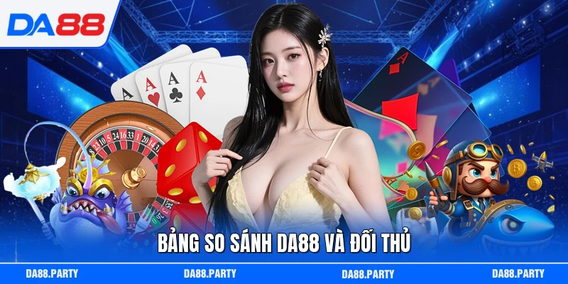 Bảng so sánh DA88 và đối thủ