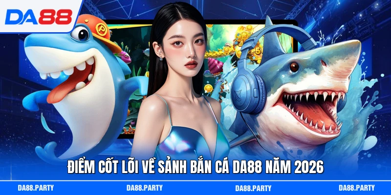 Điểm cốt lõi về sảnh bắn cá DA88 năm 2026