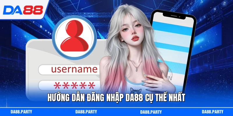 Hướng dẫn đăng nhập DA88 cụ thể nhất